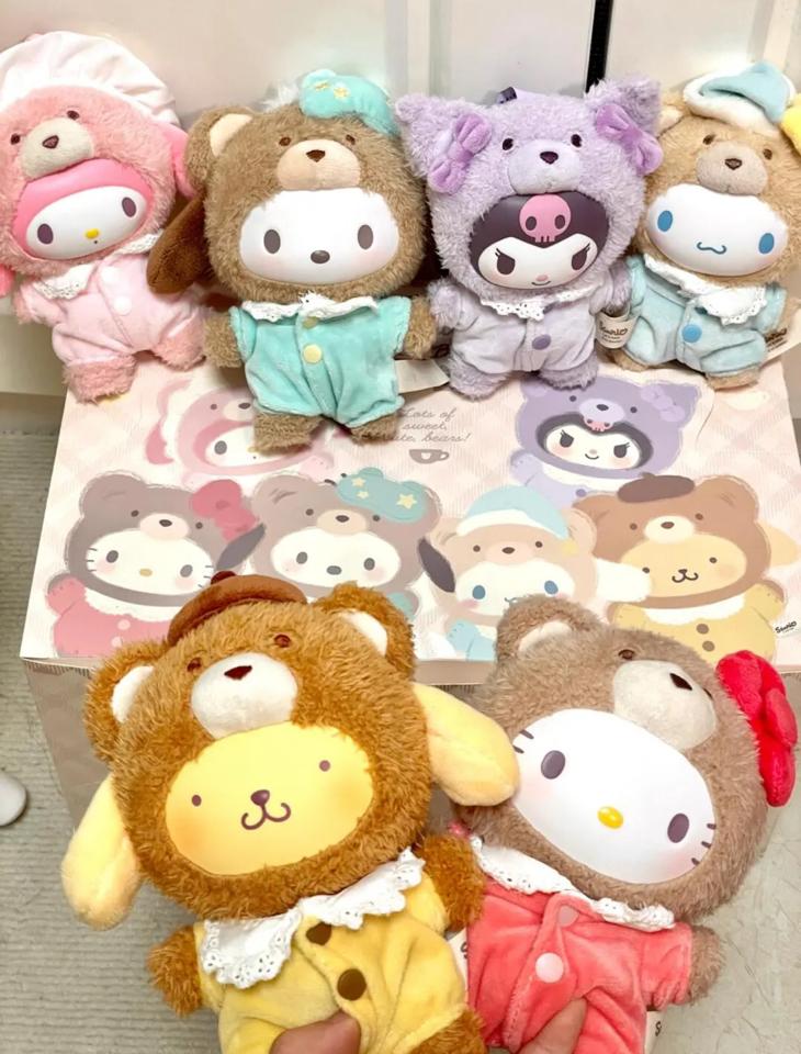 SANRIO - SET 6 BOX - HÀNG SẴN -duoc-ban-tai-MUZI FRIENDS