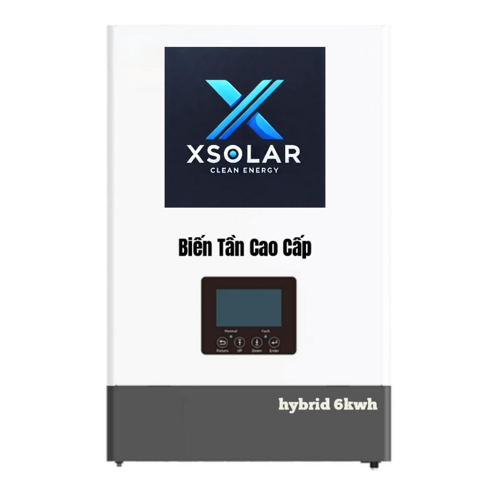 Biến Tần hybrid Xsolar 6KWH -duoc-ban-tai-Xsolar Thiết Bị Điện Mặt Trời Việt Nam