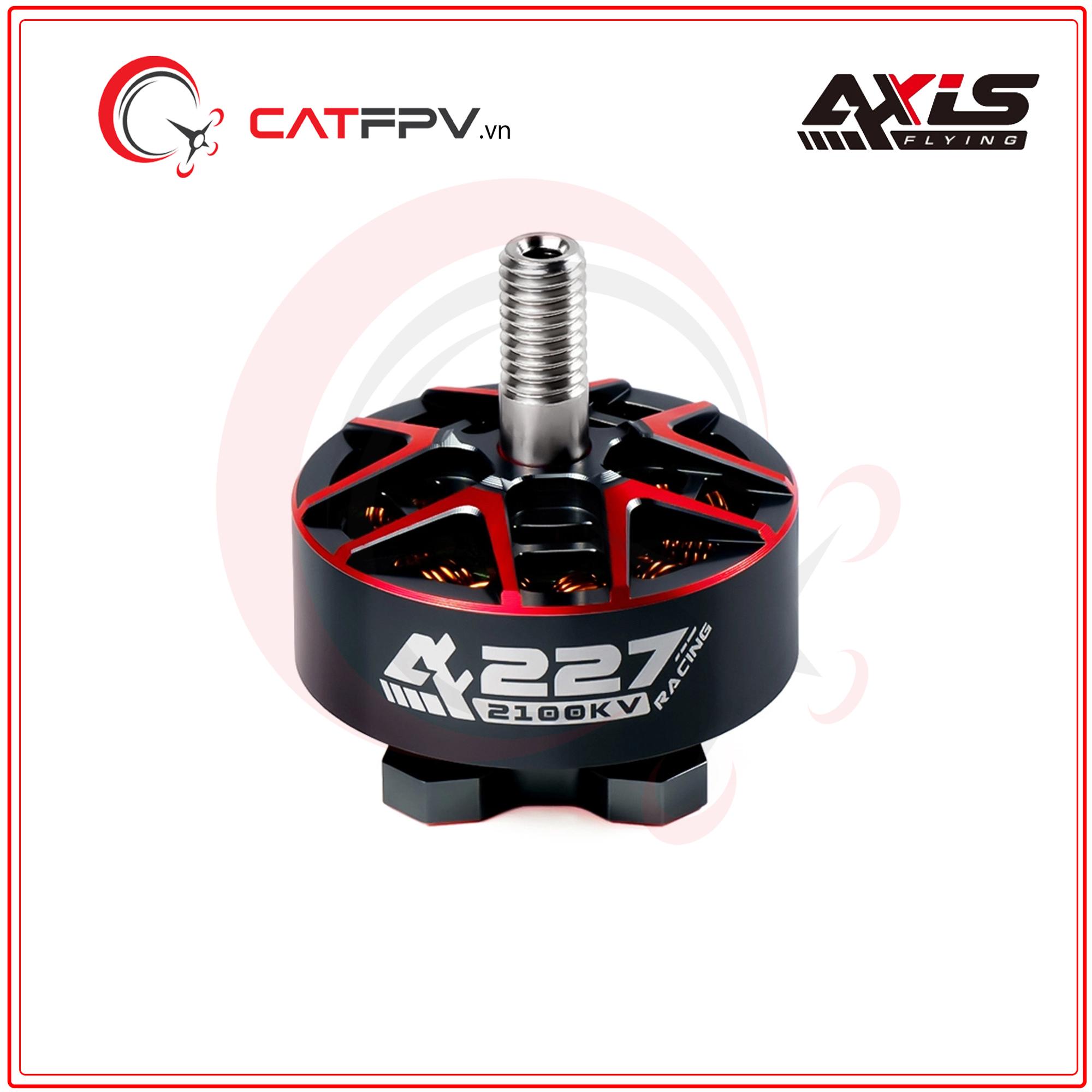 Động cơ Axisflying AF227 2207 -1950KV- Racing / Sbang / Bando -duoc-ban-tai-CAT FPV