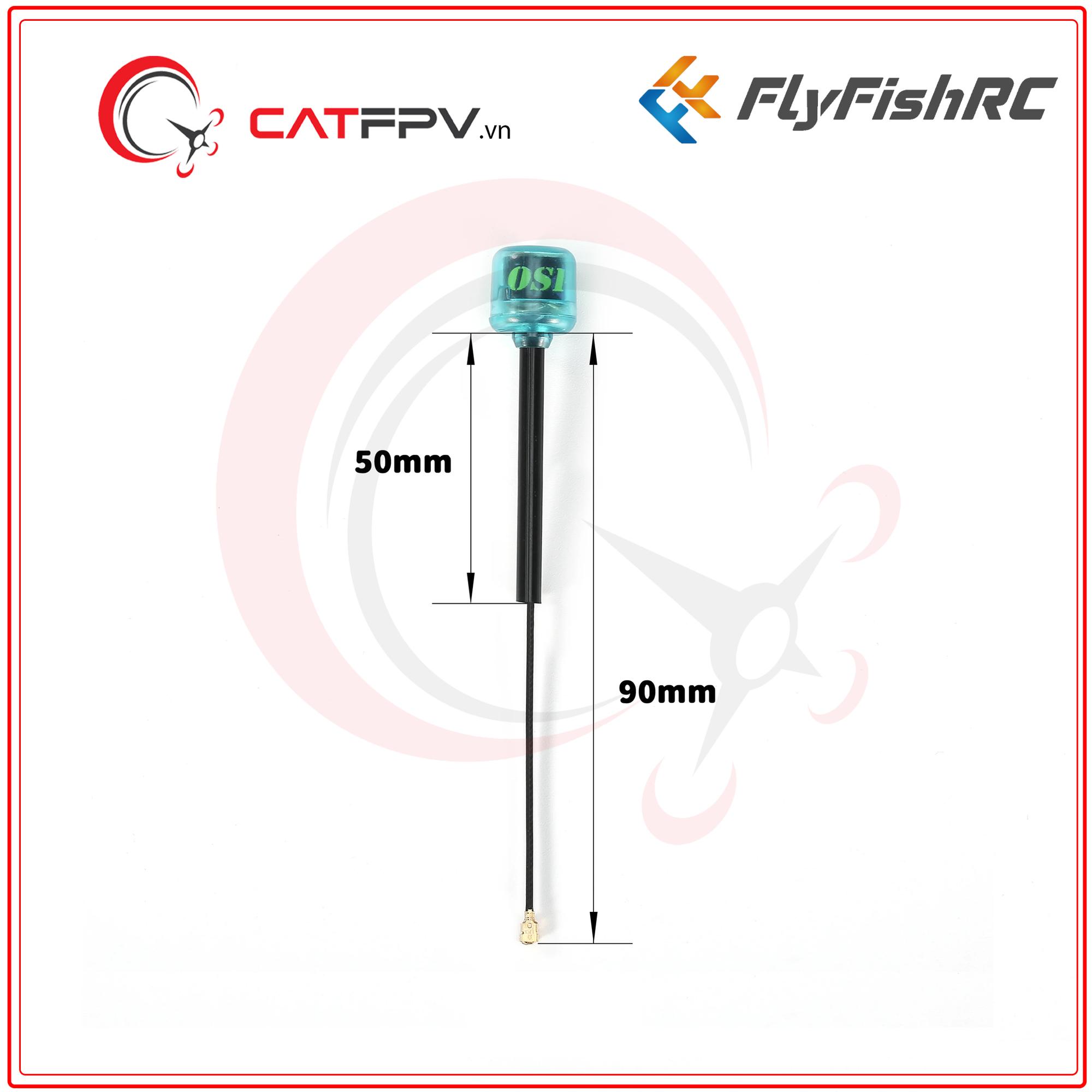 Osprey 5.8Ghz 90mm ipex/UFL FPV Antenna - LHCP-duoc-ban-tai-CAT FPV