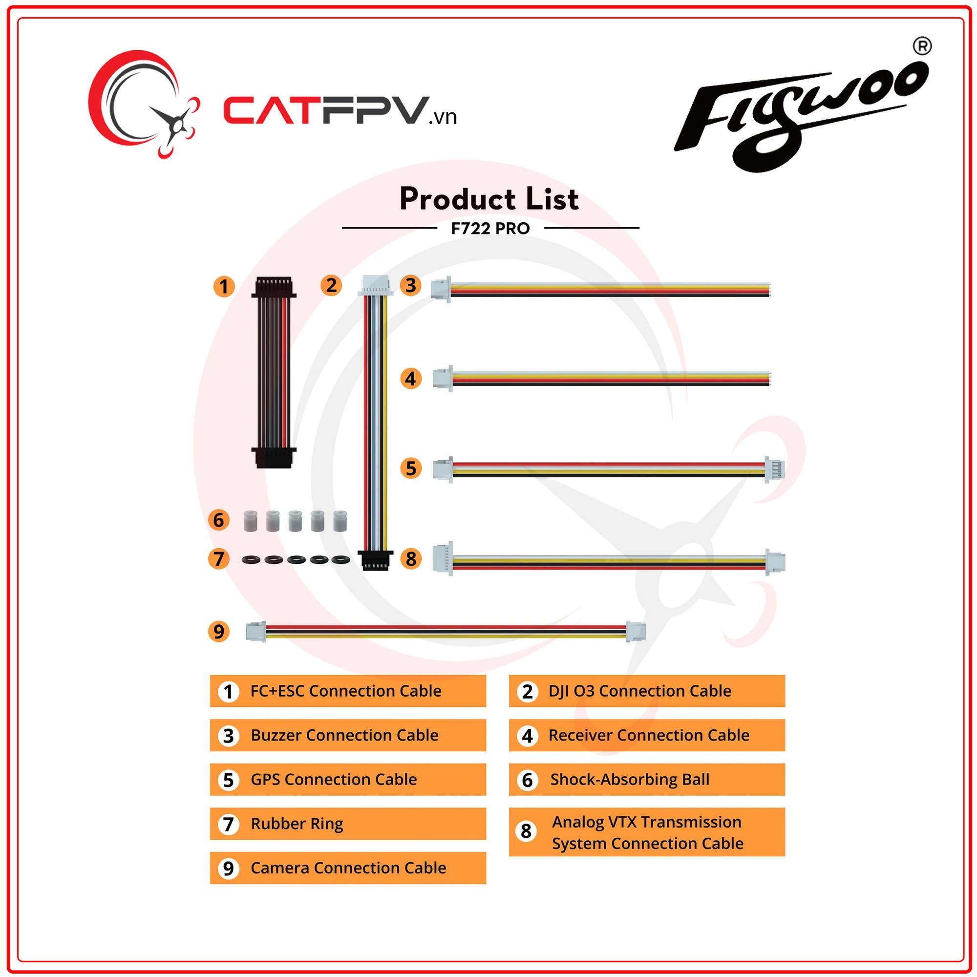 Mạch Điều Khiển Flywoo Goku F722 Pro V2 30X30-duoc-ban-tai-CAT FPV
