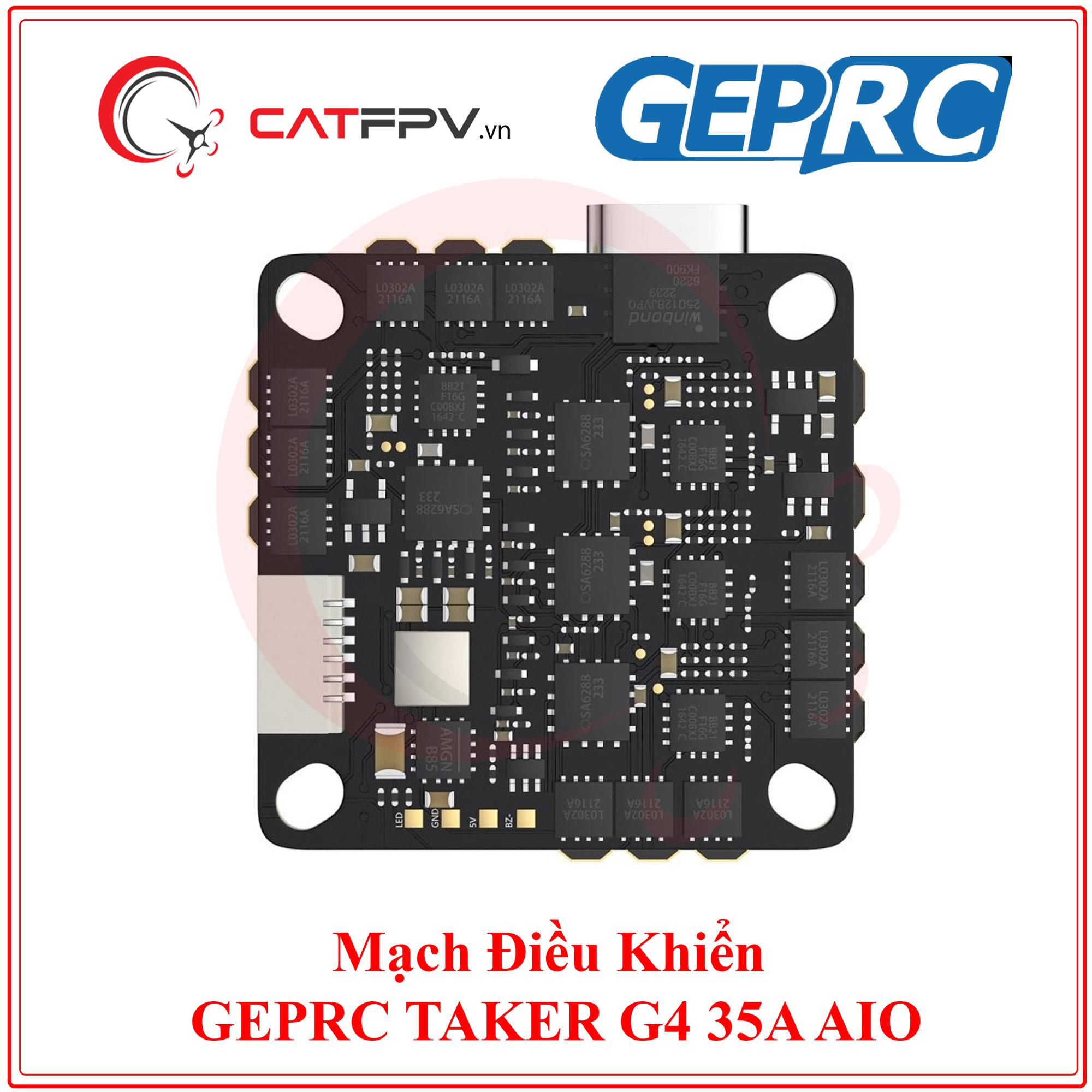 Mạch Điều Khiển GEPRC TAKER G4 35A AIO-duoc-ban-tai-CAT FPV