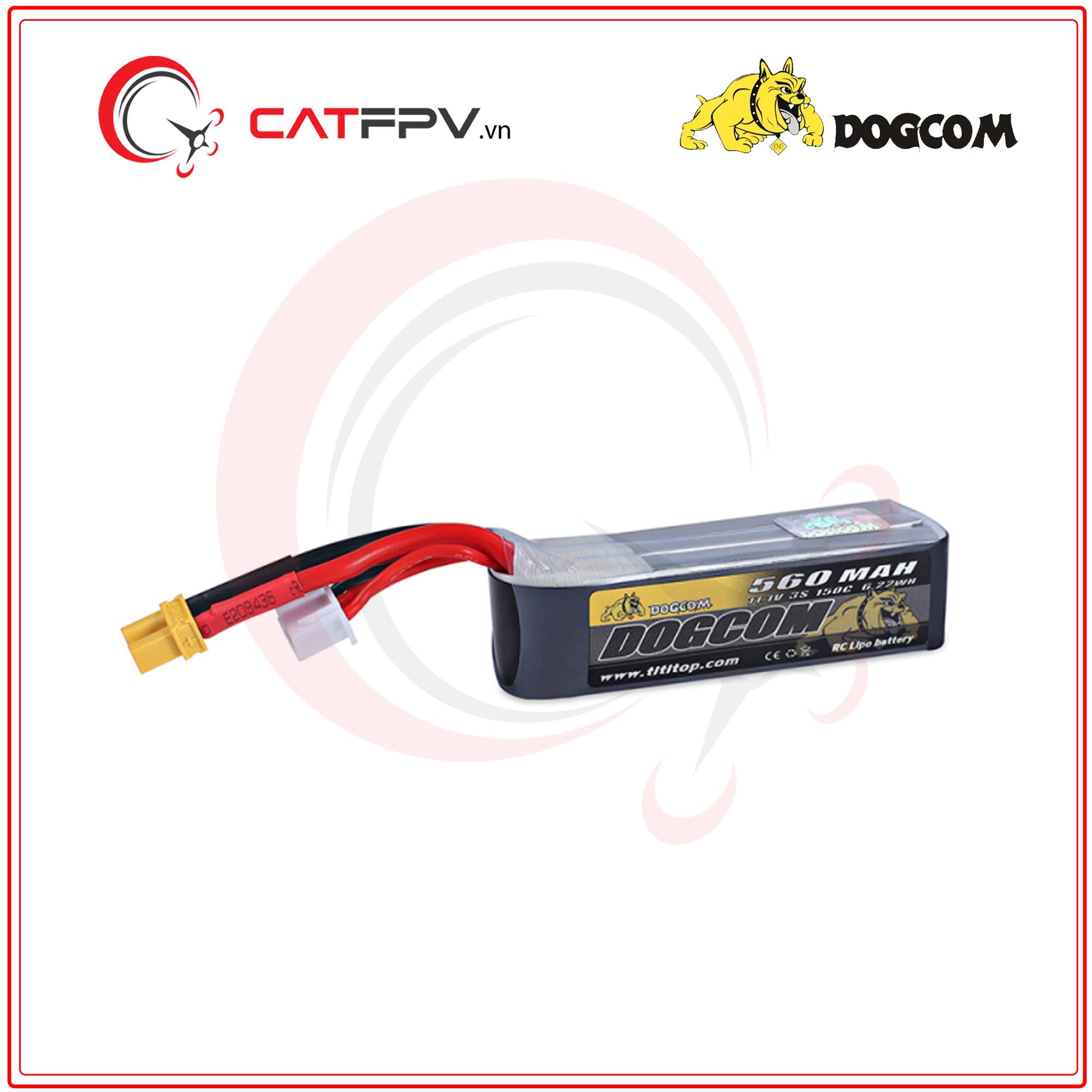Dogcom 560mah 150C -3S-duoc-ban-tai-CAT FPV