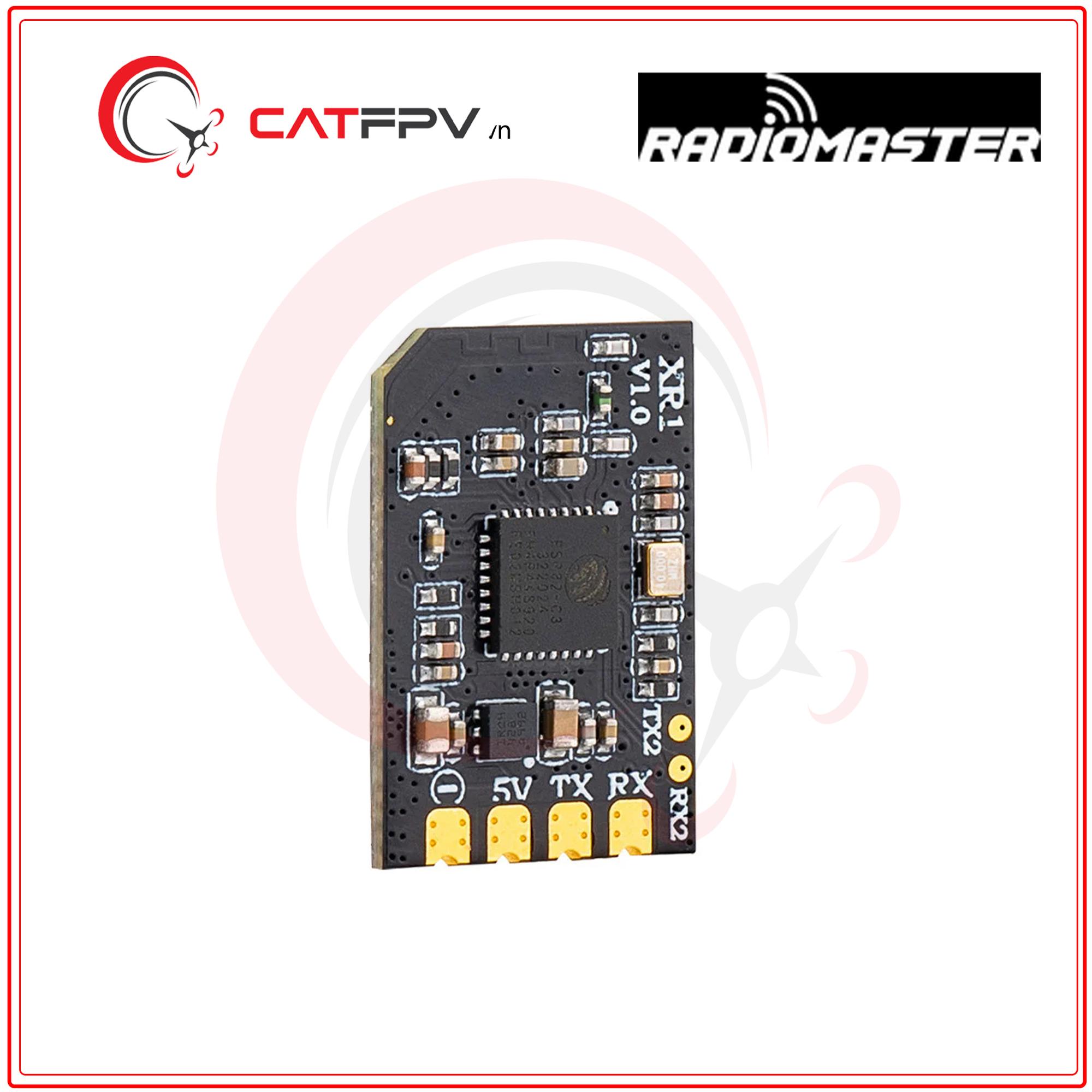 Rx Radiomaster XR1 - 2.4G/Dual-duoc-ban-tai-CAT FPV