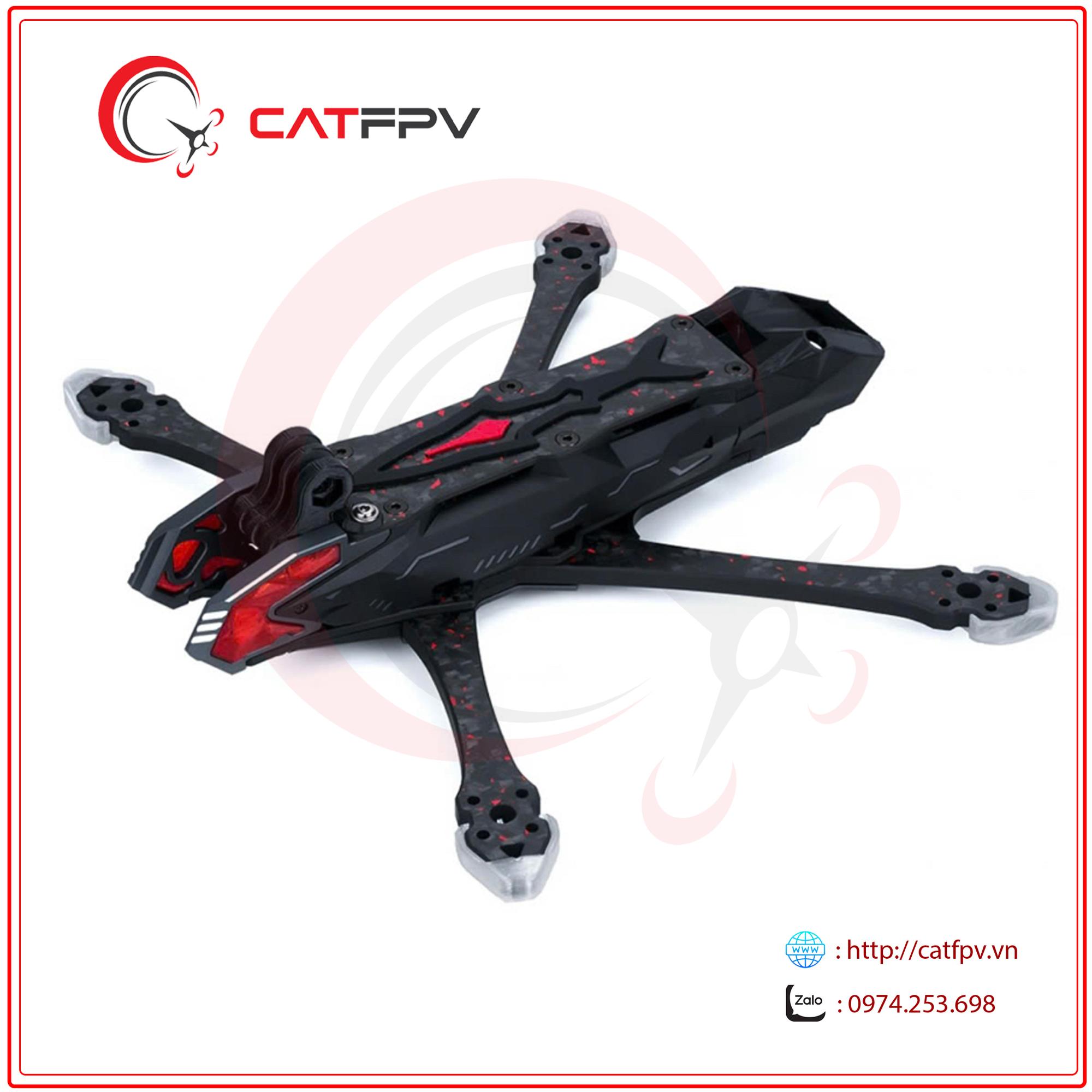 Khung Axisflying Manta 5pro 5 inch bản DC -duoc-ban-tai-CAT FPV