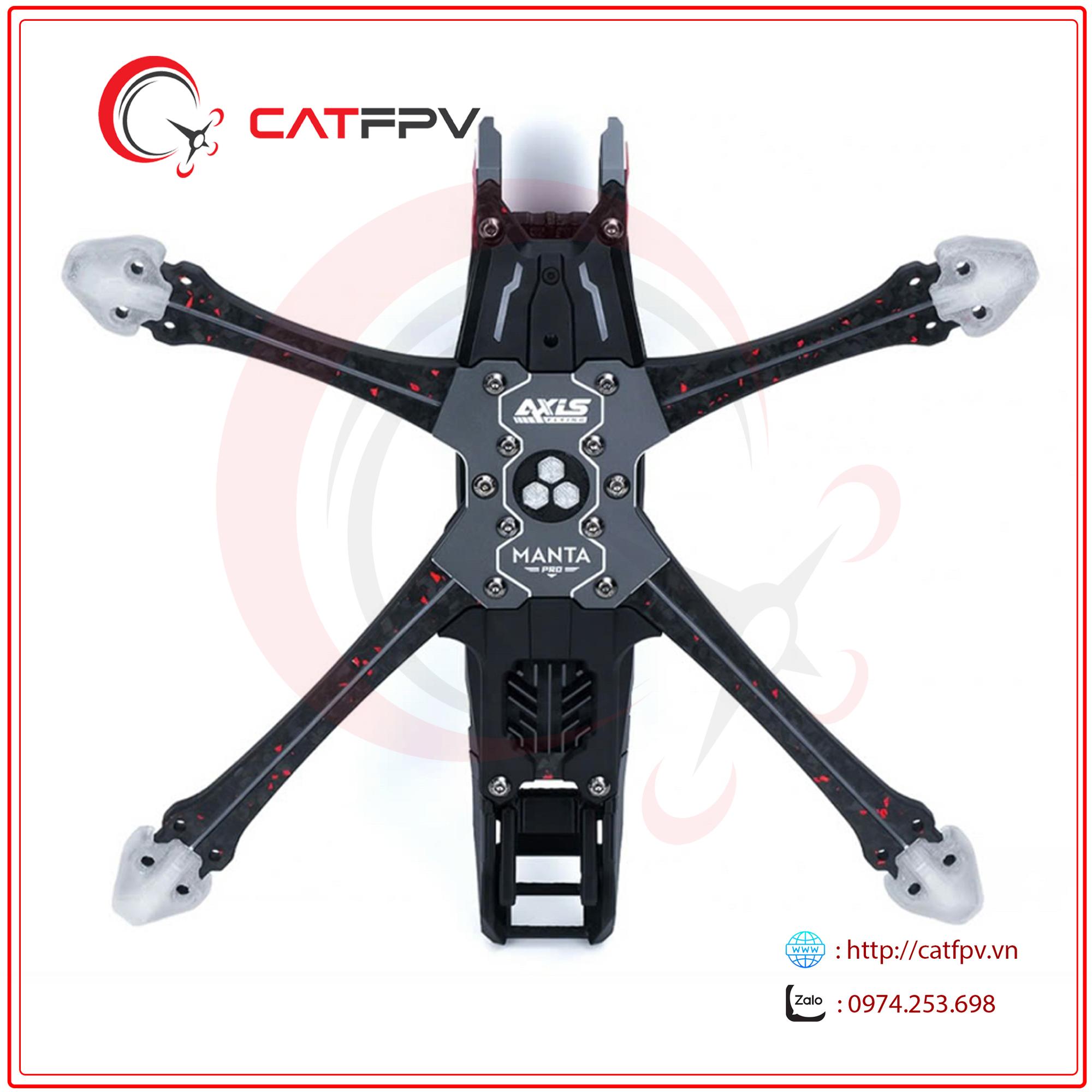 Khung Axisflying Manta 5pro 5 inch bản DC -duoc-ban-tai-CAT FPV