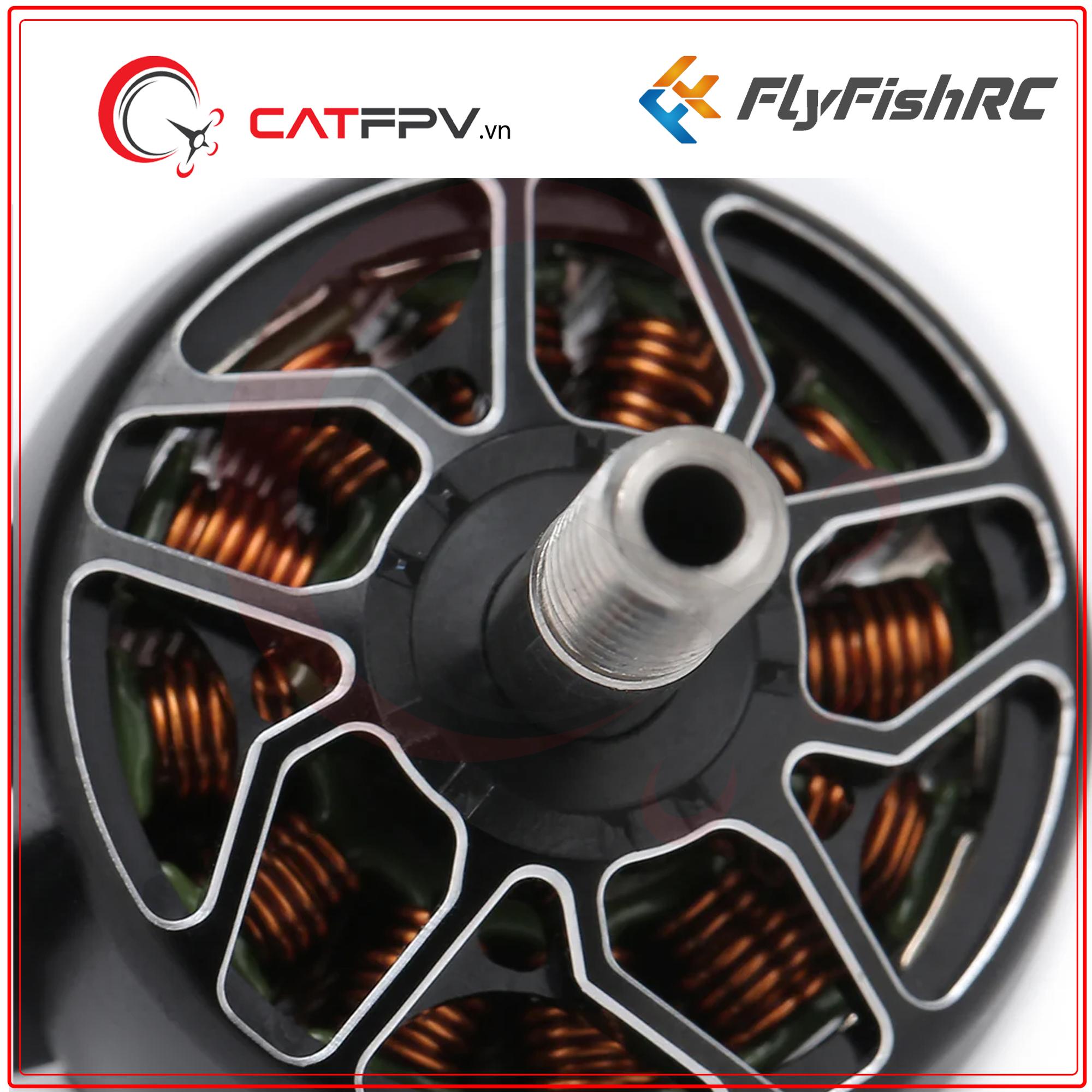 Động Cơ FlyFish Flash 2207-1950KV FPV Motor-Black-duoc-ban-tai-CAT FPV