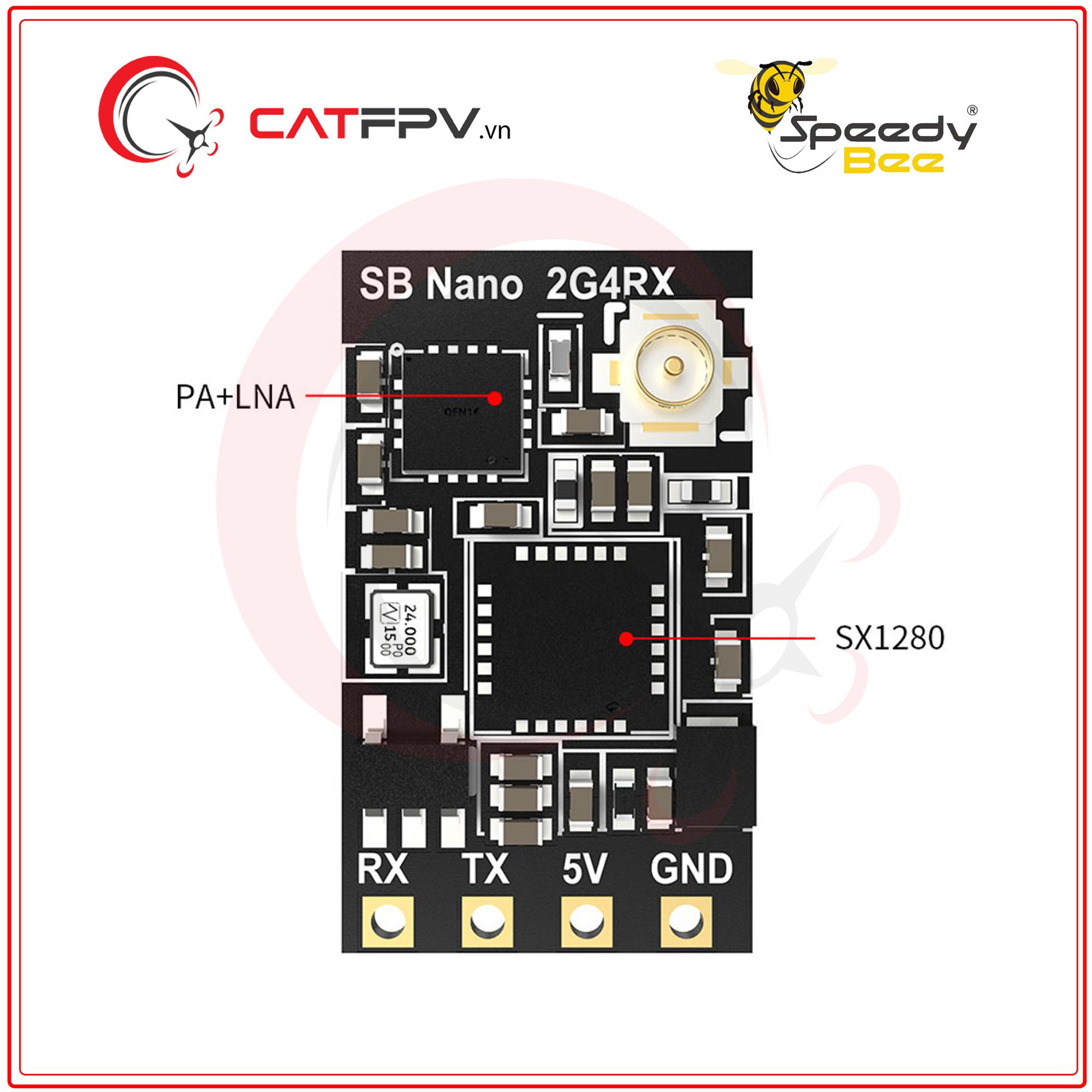 Bộ thu RX Speedybee ELRS 2.4G-duoc-ban-tai-CAT FPV