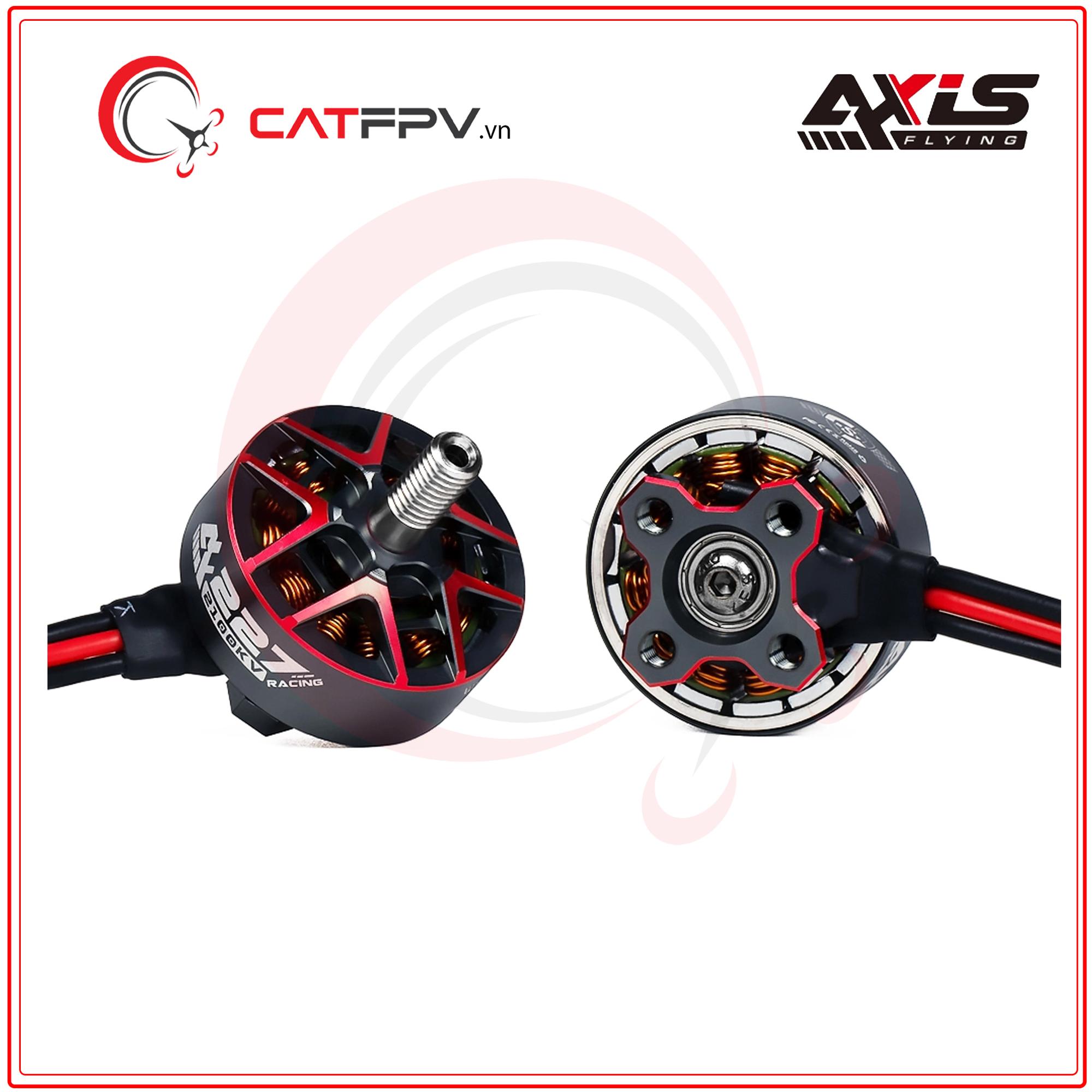 Động cơ Axisflying AF227 2207 -1950KV- Racing / Sbang / Bando -duoc-ban-tai-CAT FPV