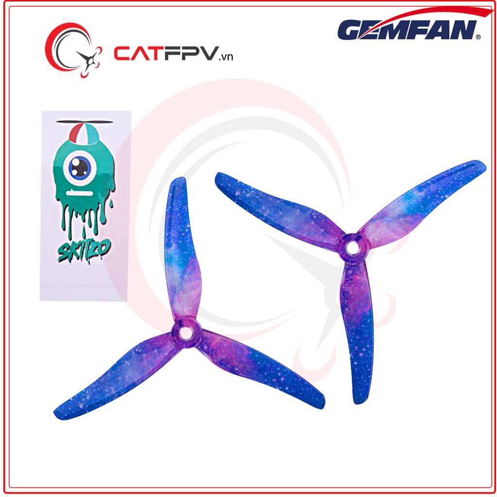 Cánh quạt Gemfan 51433 Hurricane PC 3 Blade - Skitzo Galaxy-duoc-ban-tai-CAT FPV