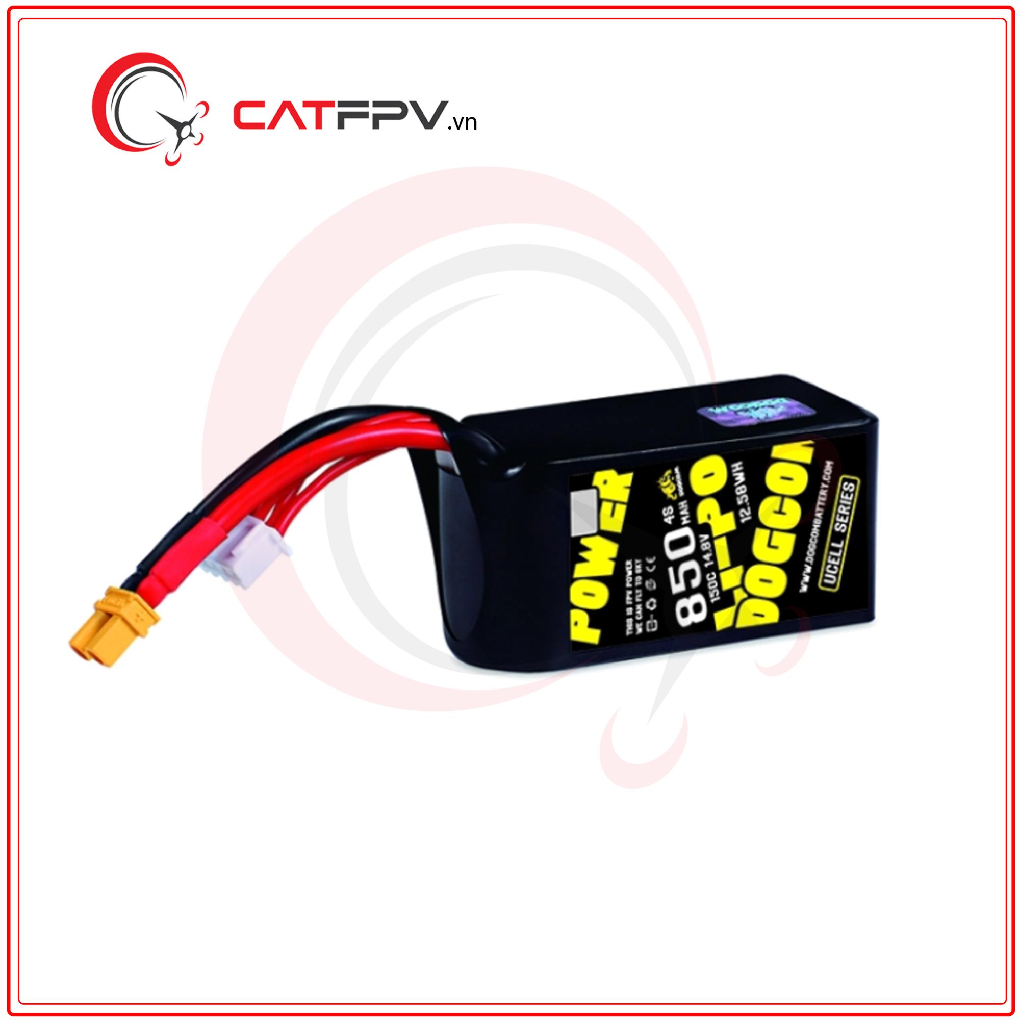 Dogcom UCELL 850mah 4s 150c-duoc-ban-tai-CAT FPV
