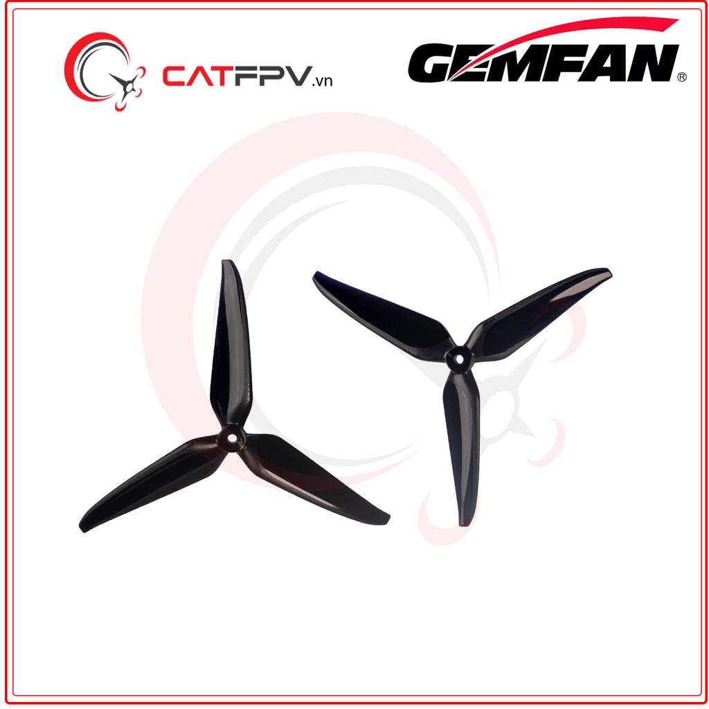 Cánh quạt Gemfan 7140 PC 3 Blade - Black Đen-duoc-ban-tai-CAT FPV