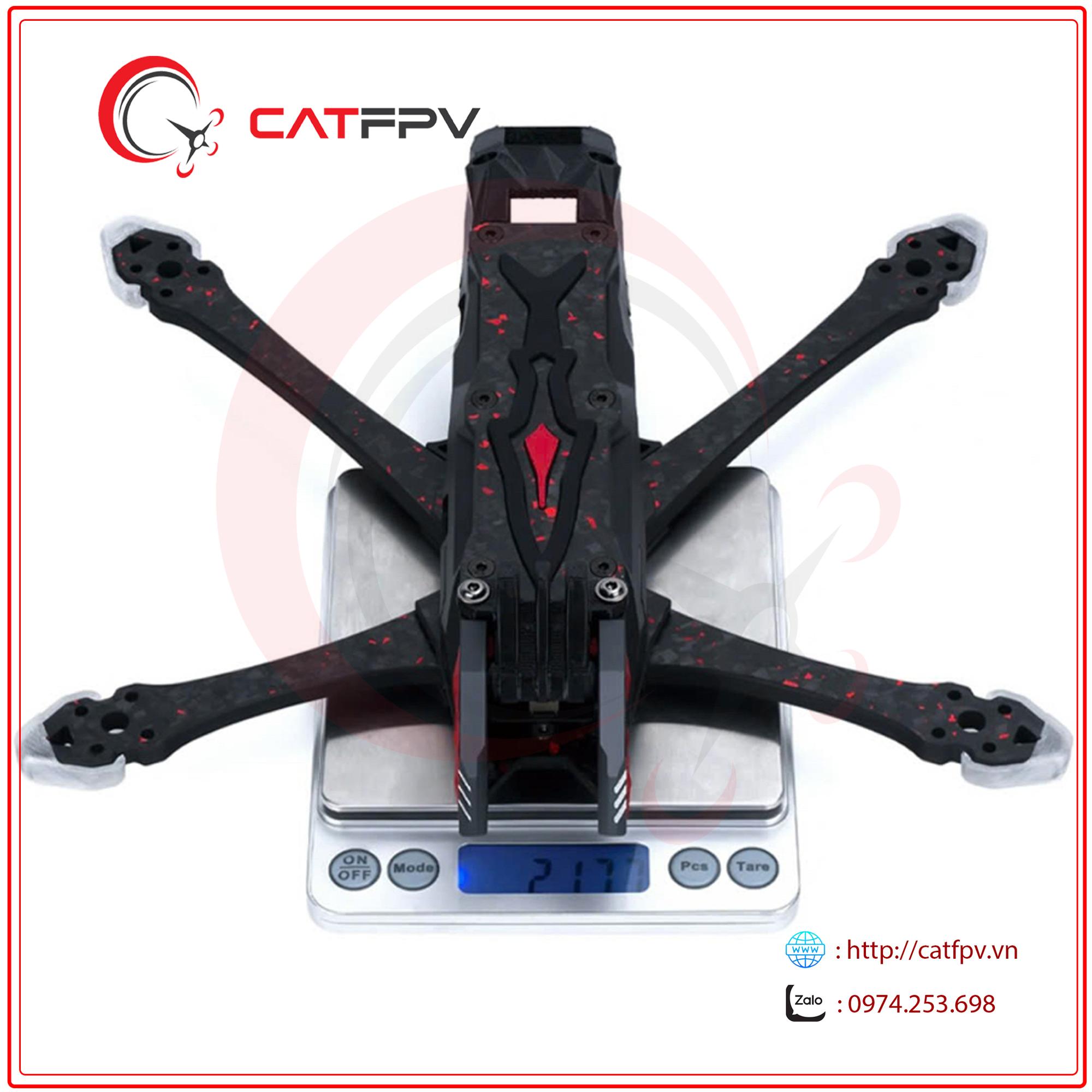 Khung Axisflying Manta 5pro 5 inch bản DC -duoc-ban-tai-CAT FPV