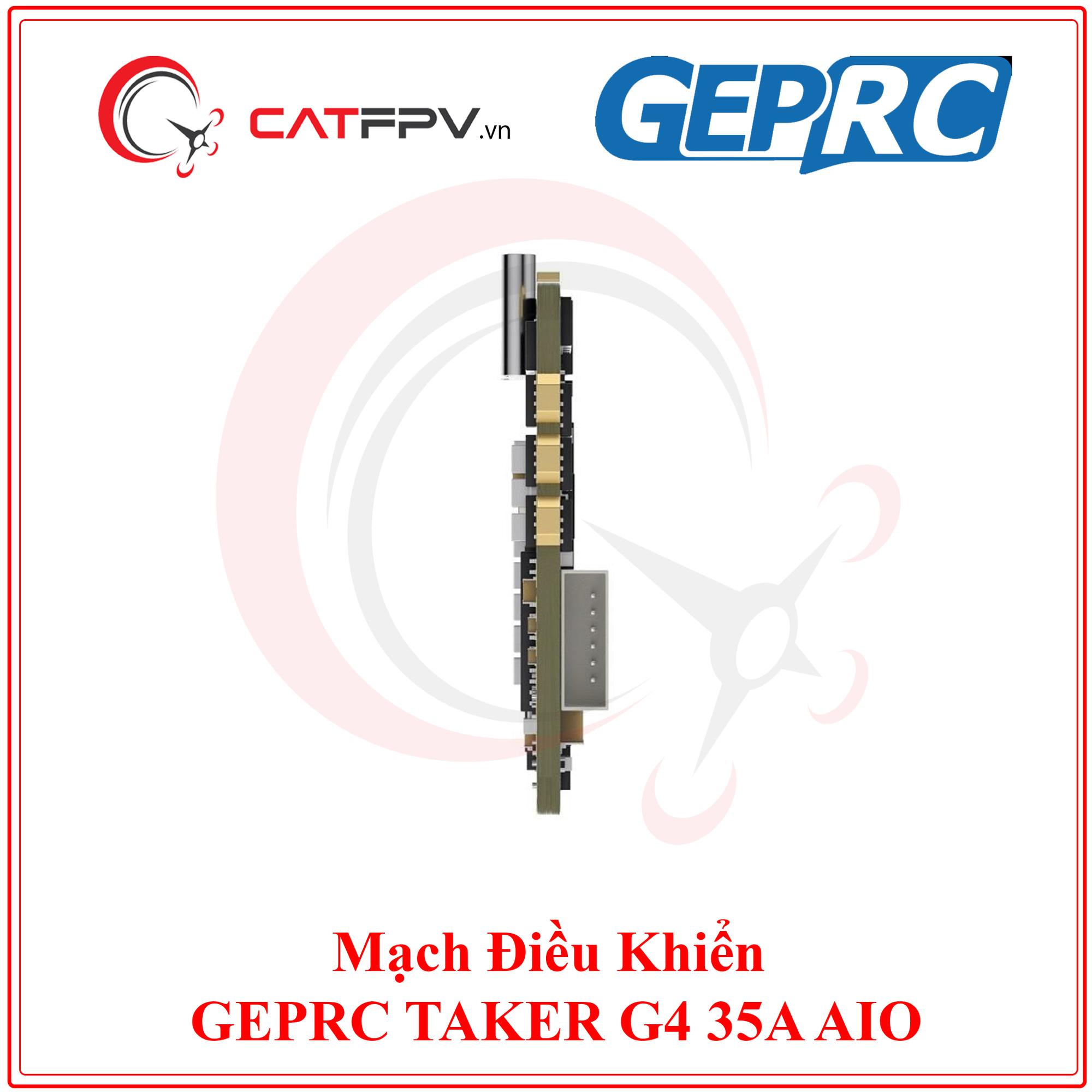  Mạch Điều Khiển GEPRC TAKER G4 35A AIO-duoc-ban-tai-CAT FPV