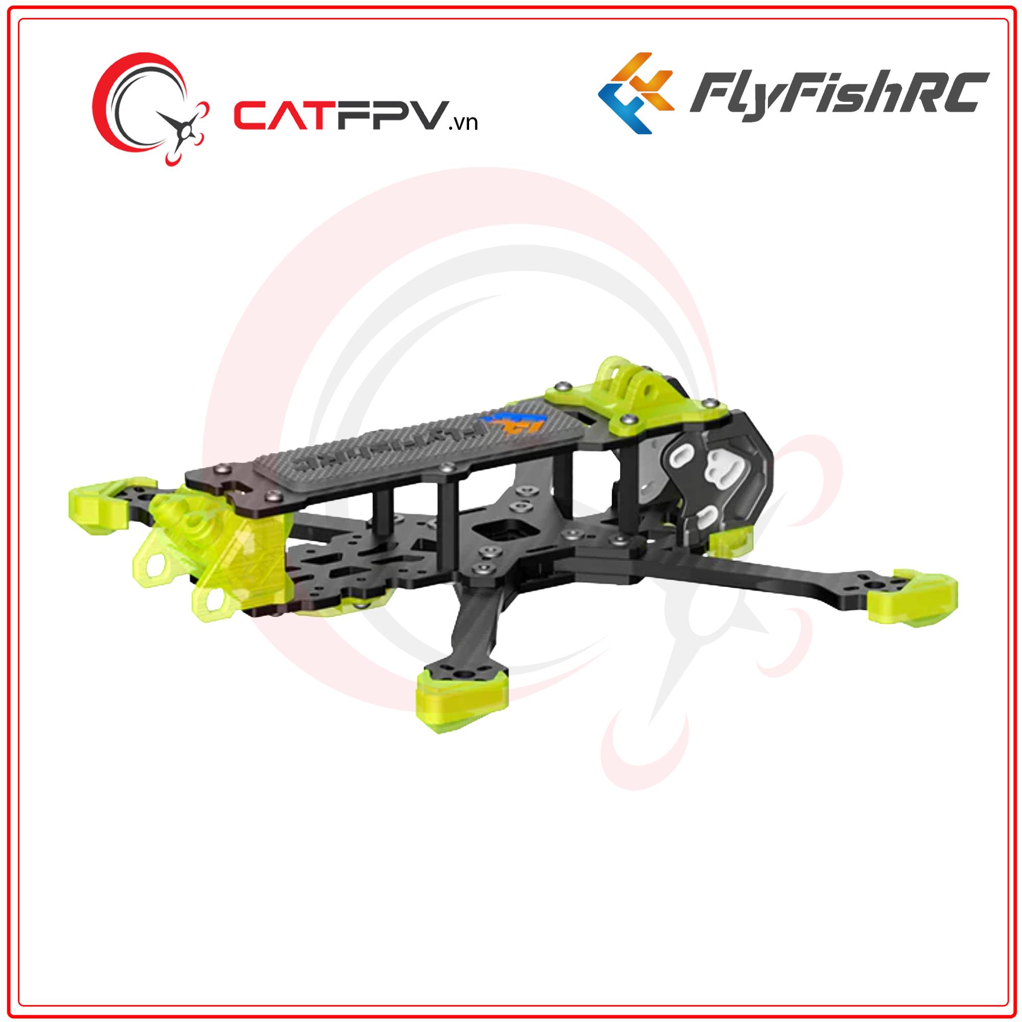 Bộ Khung FlyFish Volador VX3.5" O4 Freestyle Frame Kit-duoc-ban-tai-CAT FPV