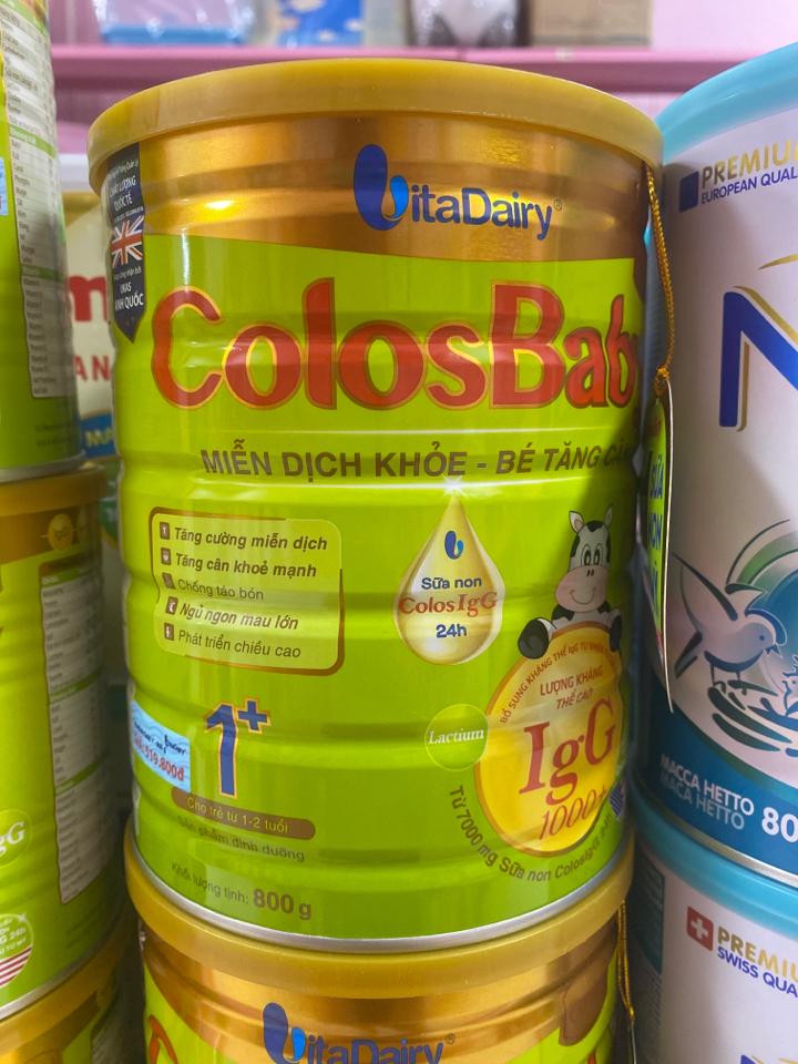 Sữa colosbaby gold 1+ (800g)-duoc-ban-tai-Hệ thống mẹ và bé BABY CARE cơ sở 1