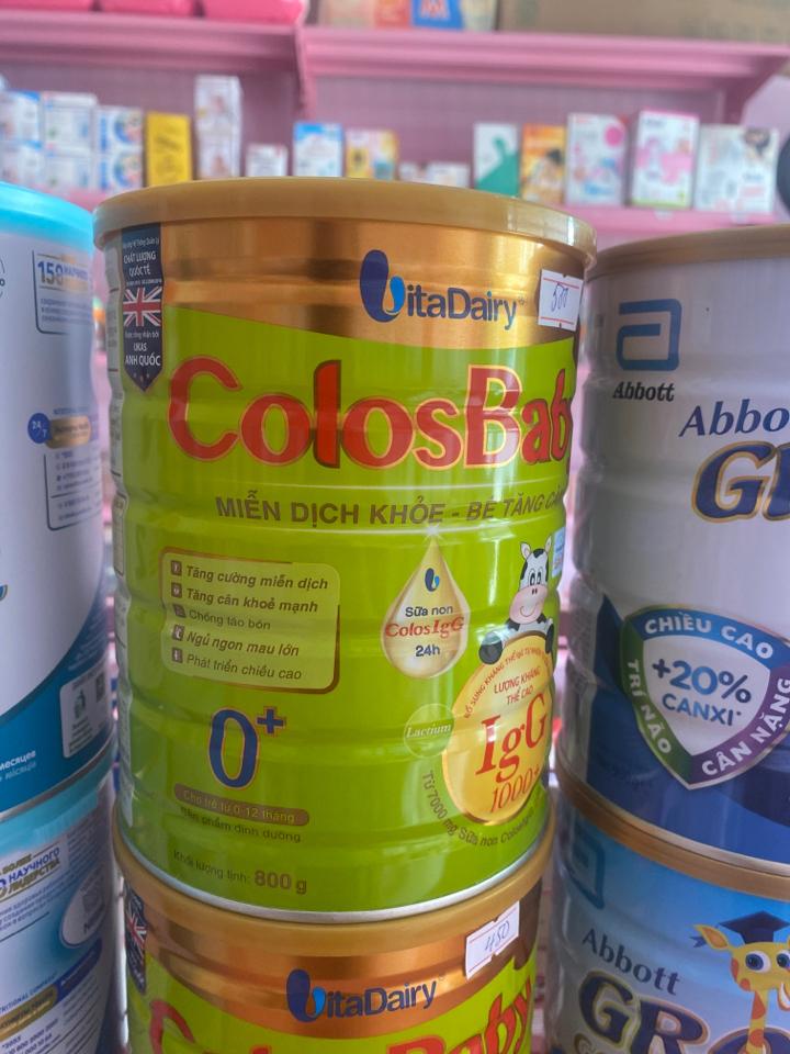 Sữa colosbaby 0+ (800g)-duoc-ban-tai-Hệ thống mẹ và bé BABY CARE cơ sở 1