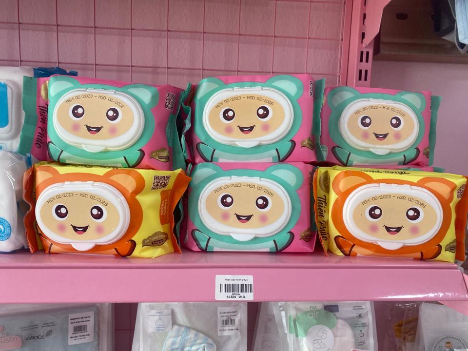 Khăn ướt thiên phúc (không mùi)-duoc-ban-tai-Hệ thống mẹ và bé BABY CARE cơ sở 1