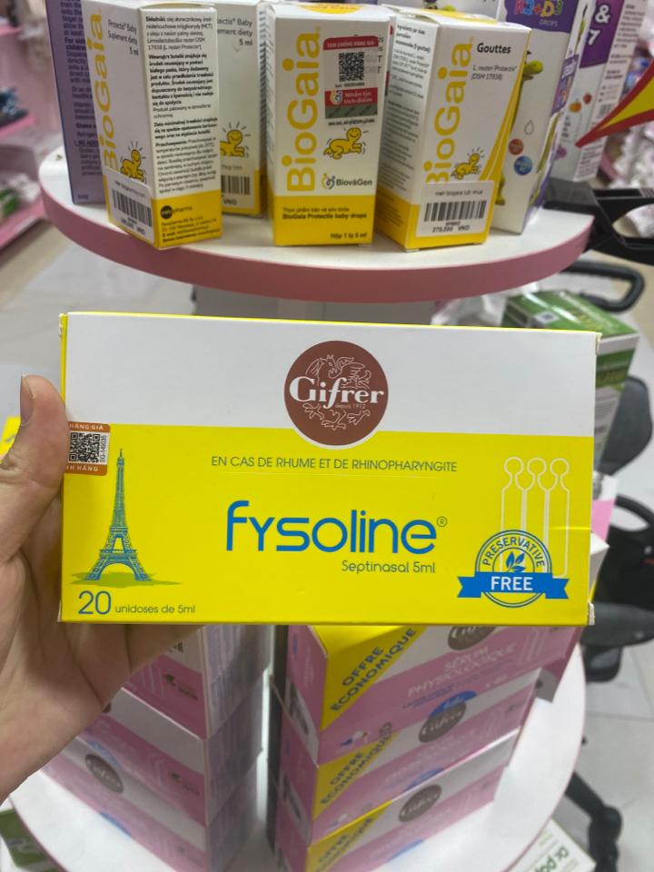 Muối vàng fysoline lẻ-duoc-ban-tai-Hệ thống mẹ và bé BABY CARE cơ sở 1