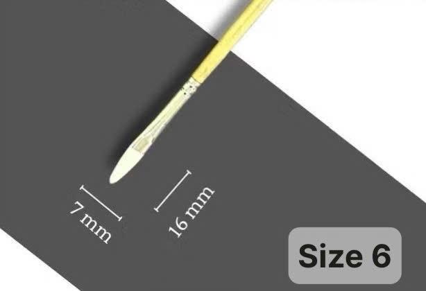 Cọ tô màu Oval thân rêu-duoc-ban-tai-Que Sera Arts & Lifestyle