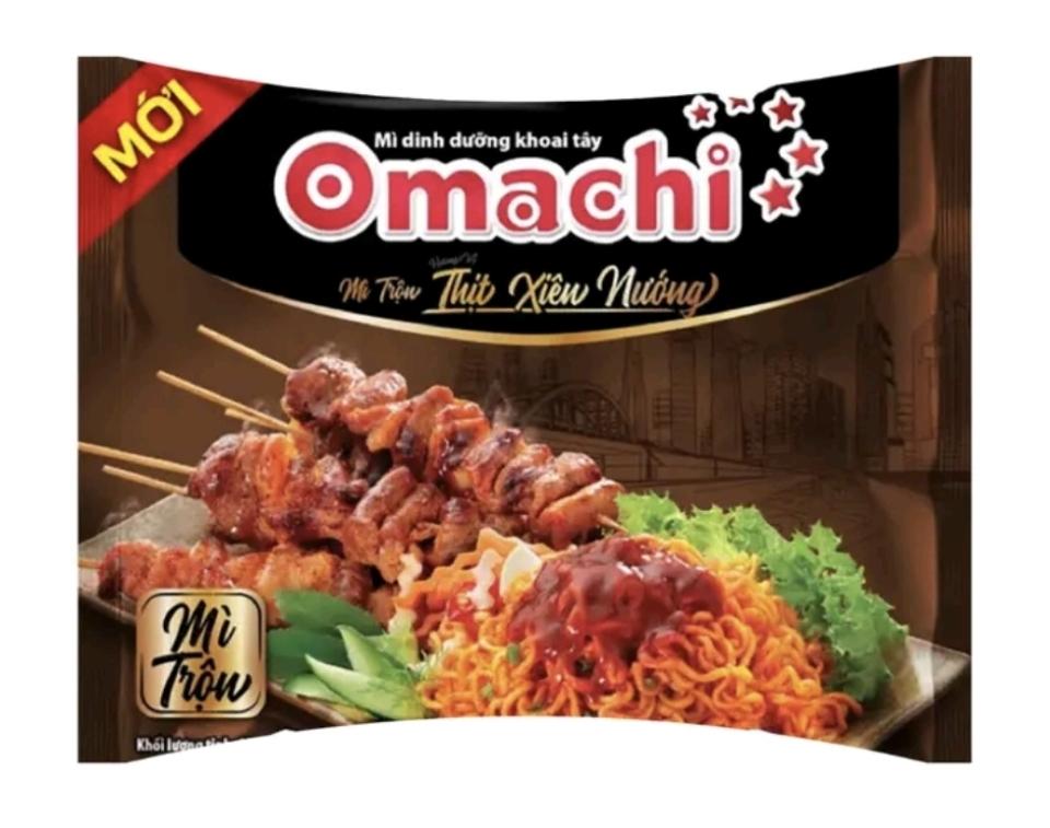T30_Mì Omachi Trộn Thịt Xiên Nướng 90gr-duoc-ban-tai-BB Foods Mart