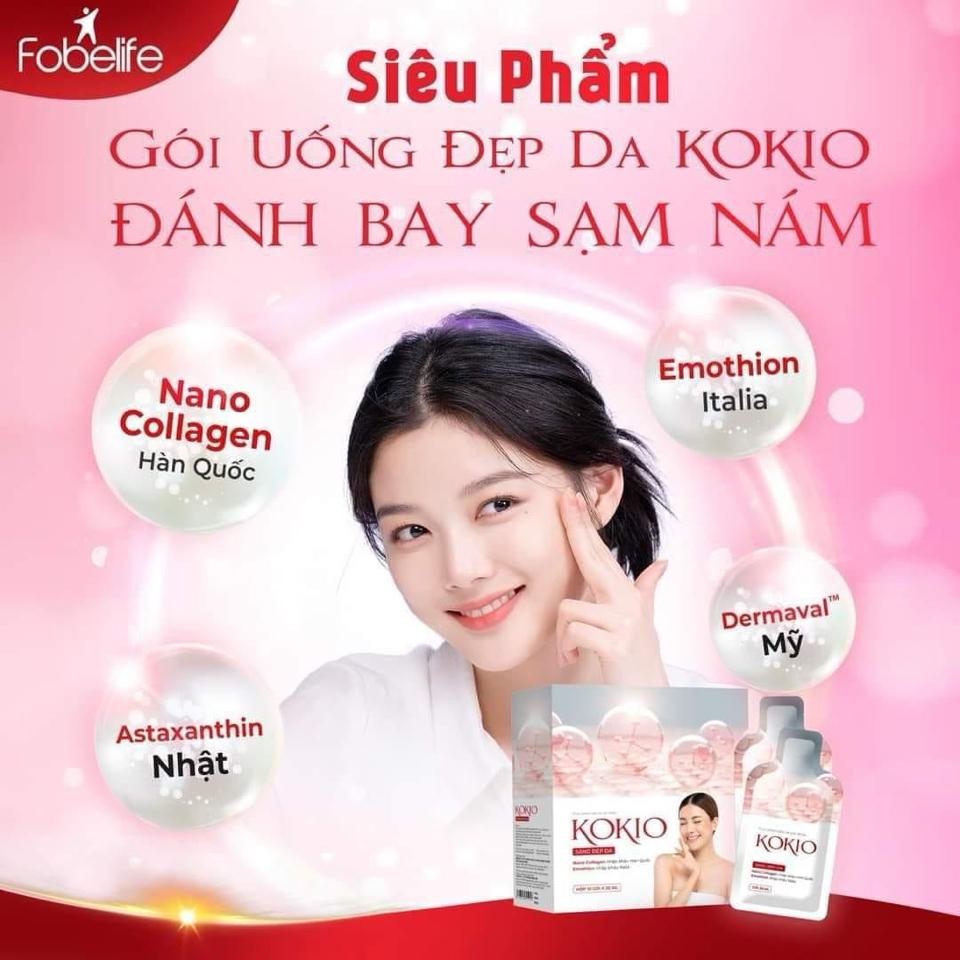 Nước Uống Đẹp Da Kokio - Hộp 10 gói-duoc-ban-tai-Đức Hưng Lê