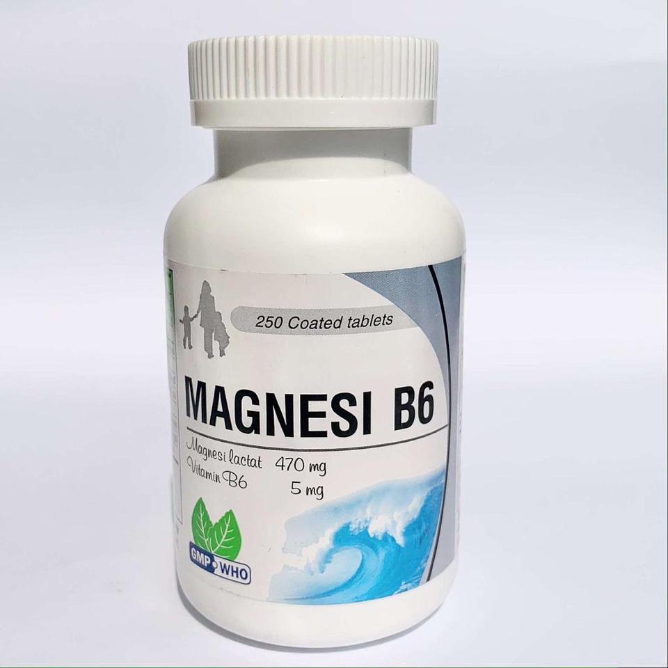 Magnesi B6 NIC - Chai 250 viên-duoc-ban-tai-Đức Hưng Lê