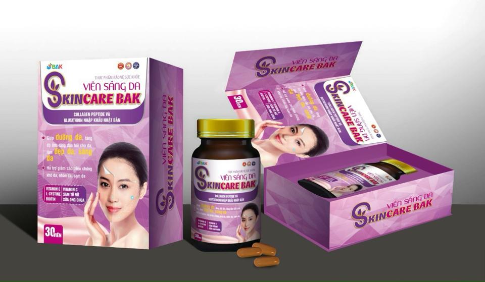 Viên Sáng Da Skincare BAK - C/ 30 viên-duoc-ban-tai-Đức Hưng Lê
