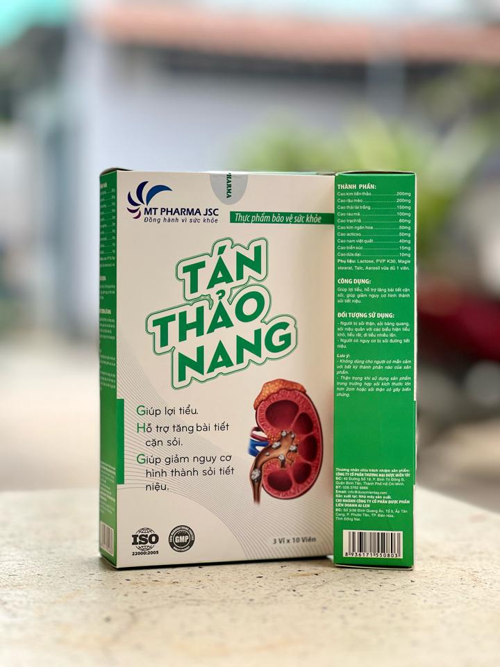 Tán Thảo Nang - Hộp 30 viên-duoc-ban-tai-Đức Hưng Lê