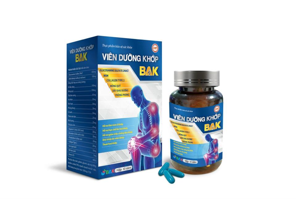 Viên Dưỡng Khớp BAK - C/30 viên-duoc-ban-tai-Đức Hưng Lê