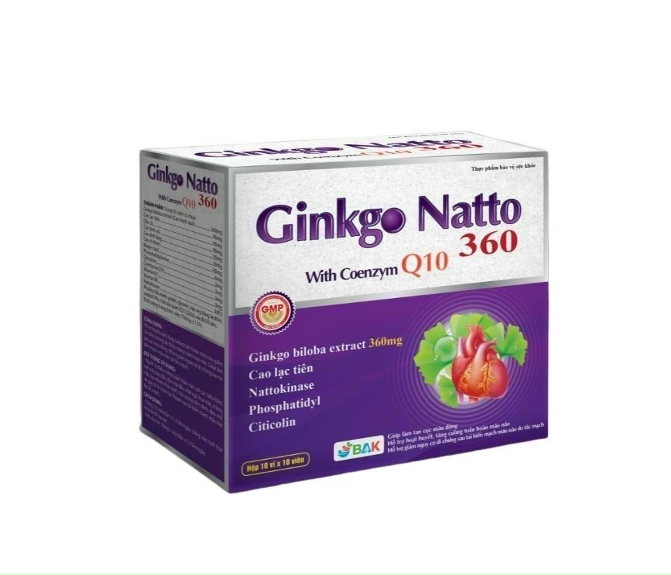 Ginkgo Natto 360 - H/100 viên-duoc-ban-tai-Đức Hưng Lê