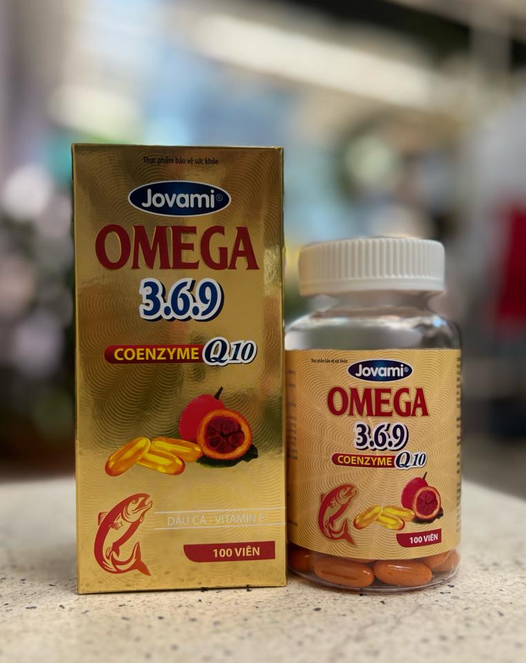 Omega 3.6.9 Coenzym Q10 - Chai 100 viên-duoc-ban-tai-Đức Hưng Lê