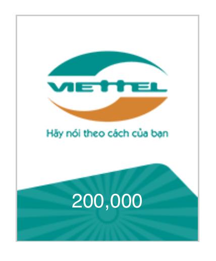 Thẻ cào Viettel 200k-duoc-ban-tai-VIETTEL - PHỤ KIỆN ĐIỆN THOẠI