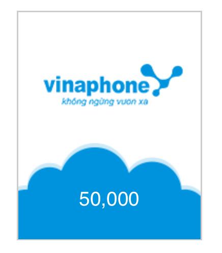 Thẻ cào Vinaphone 50k-duoc-ban-tai-VIETTEL - PHỤ KIỆN ĐIỆN THOẠI