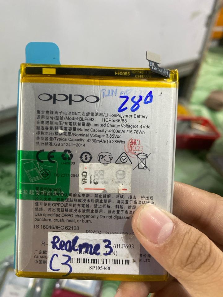Pin realme 3 (BLP 693)-duoc-ban-tai-Đỗ Vy
