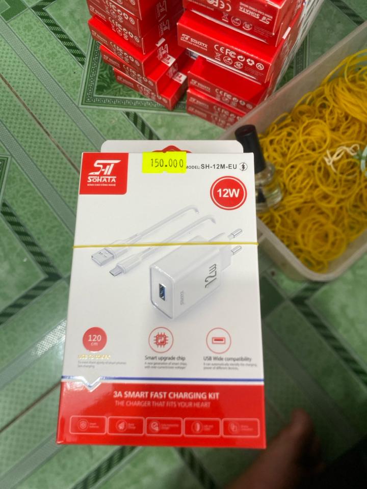 Bộ sạc SH-12M-EU (micro)-duoc-ban-tai-Đỗ Vy