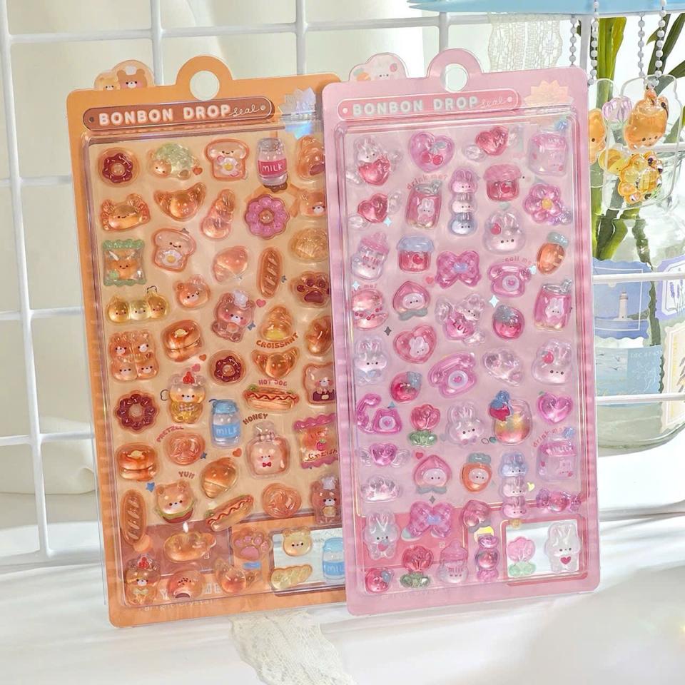 STICKER NỔI 3D TRONG SUỐT-duoc-ban-tai-Sin Sin Shop