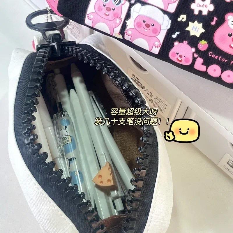 BÓP VIẾT TÚI ĐỰNG BÚT LOOPY KHOÁ KÉO BẢN TO-duoc-ban-tai-Sin Sin Shop