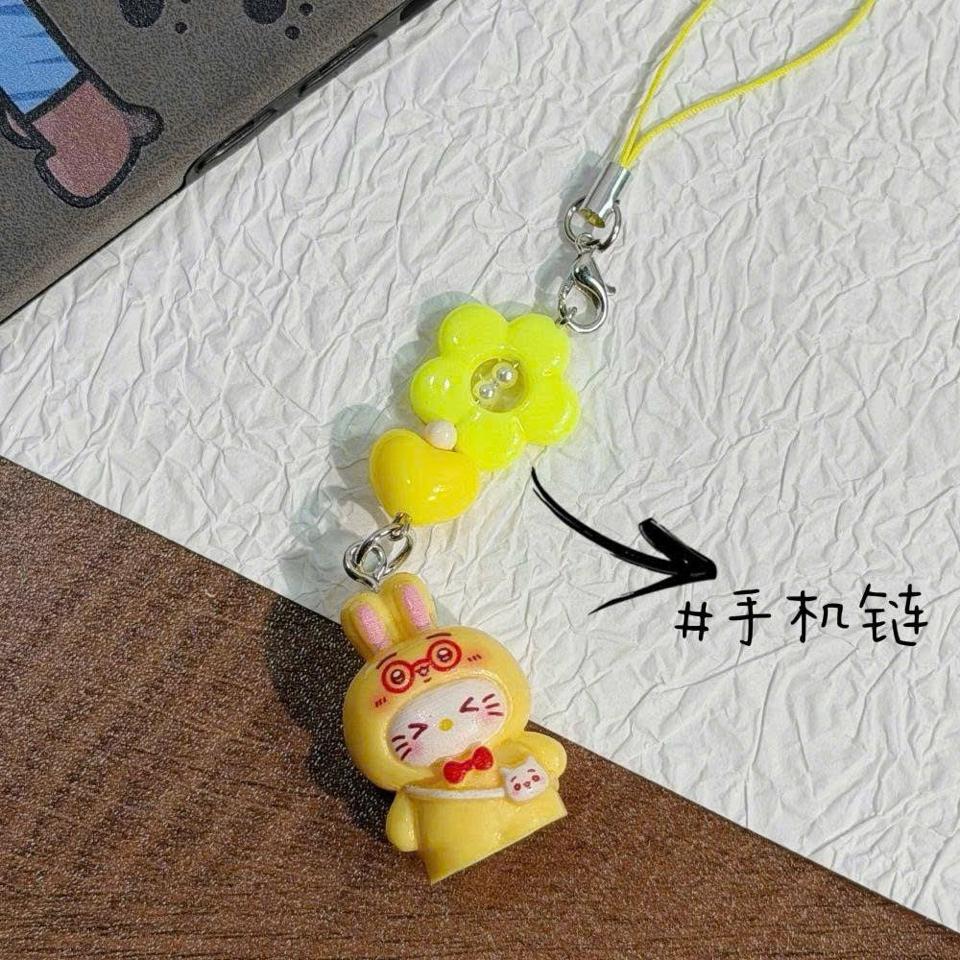 MÓC KHOÁ HELLO KITTY THỎ VÀNG-duoc-ban-tai-Sin Sin Shop