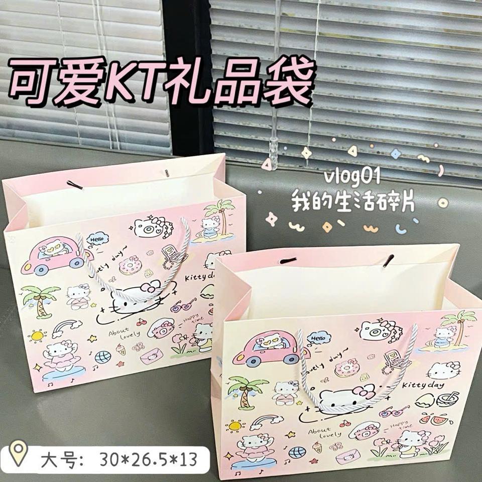 TÚI ĐỰNG QUÀ SIZE LỚN HELLO KITTY-duoc-ban-tai-Sin Sin Shop