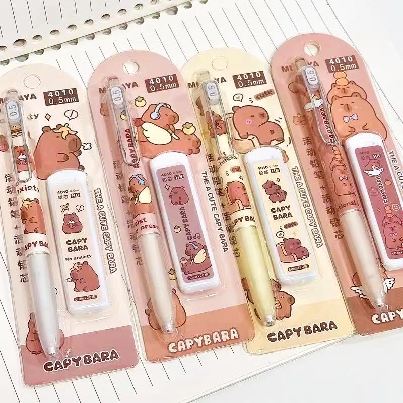 Set bút chì bấm kim kèm ngòi ruột thay 0.5mm-duoc-ban-tai-Sin Sin Shop