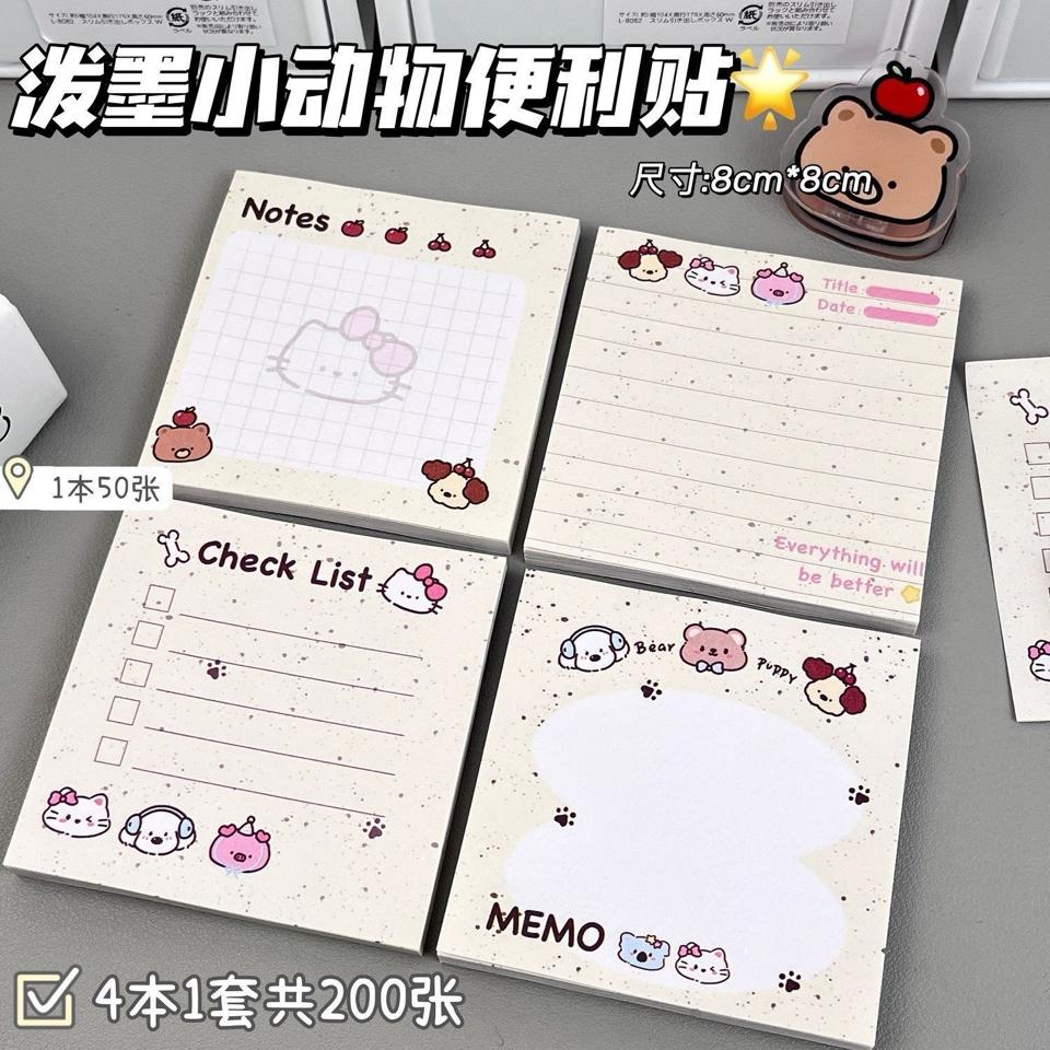 TẬP 50 GIẤY NOTE HELLO KITTY-duoc-ban-tai-Sin Sin Shop