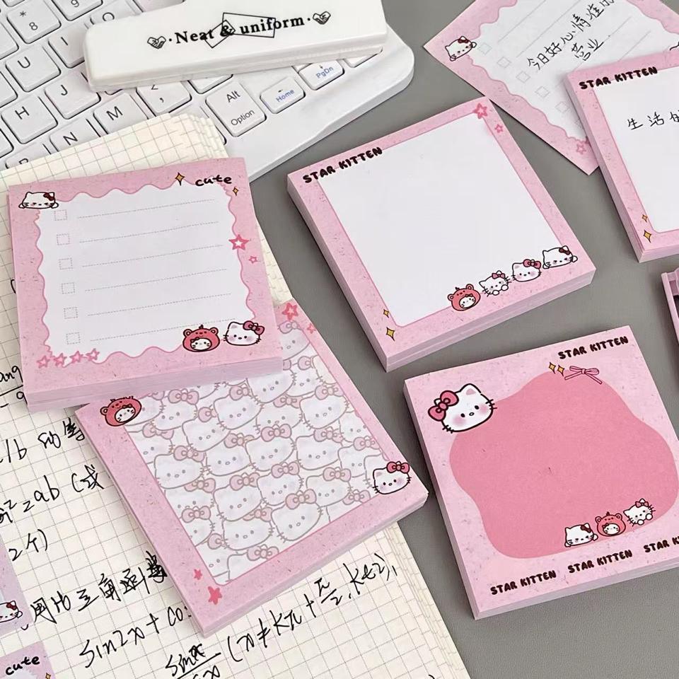 TẬP 50 GIẤY NOTE HELLO KITTY-duoc-ban-tai-Sin Sin Shop