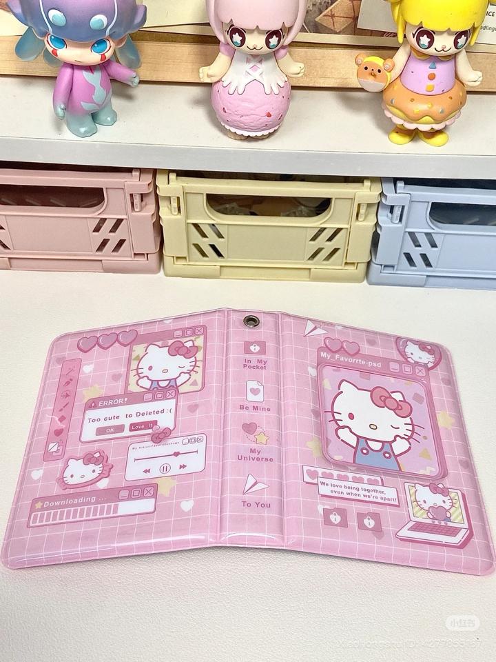 Clollect book album đựng ảnh card hello kitty kèm móc khoá-duoc-ban-tai-Sin Sin Shop