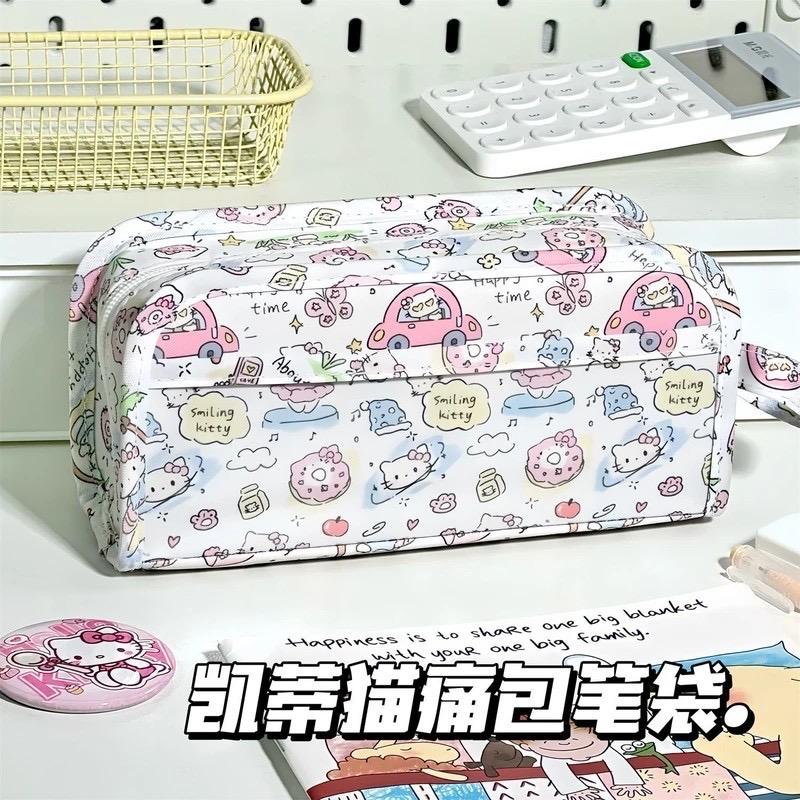 BÓP VIẾT HELLO KITTY/HOẠT HÌNH 4 NGĂN-duoc-ban-tai-Sin Sin Shop