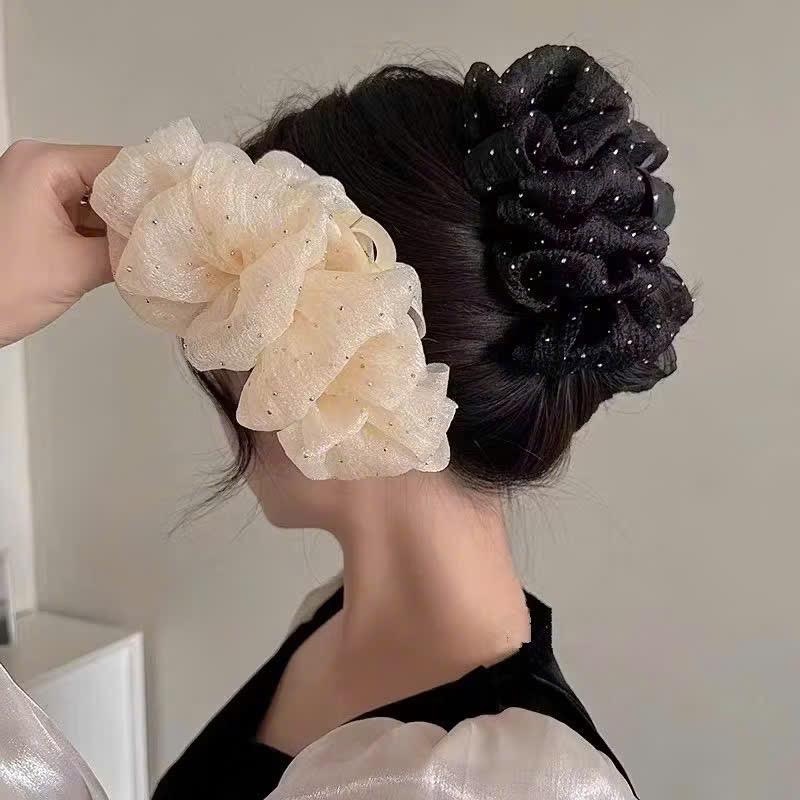 KẸP TÓC VOAN ĐÍNH ĐÁ NHÍ-duoc-ban-tai-Sin Sin Shop