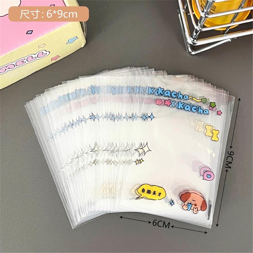 Gói 10 tấm Sleeves in viền hoạ tiết Hàn Quốc size 6x9cm-duoc-ban-tai-Sin Sin Shop