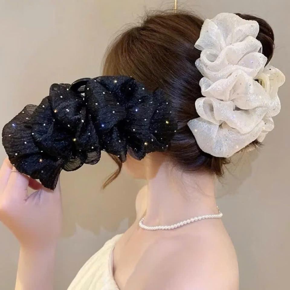 KẸP TÓC VOAN ĐÍNH ĐÁ NHÍ-duoc-ban-tai-Sin Sin Shop