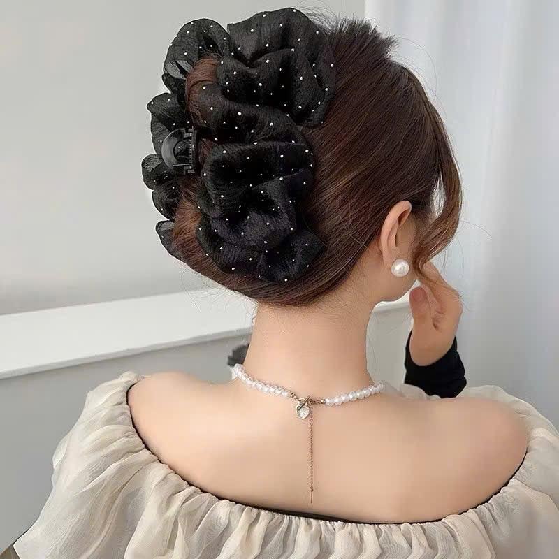 KẸP TÓC VOAN ĐÍNH ĐÁ NHÍ-duoc-ban-tai-Sin Sin Shop