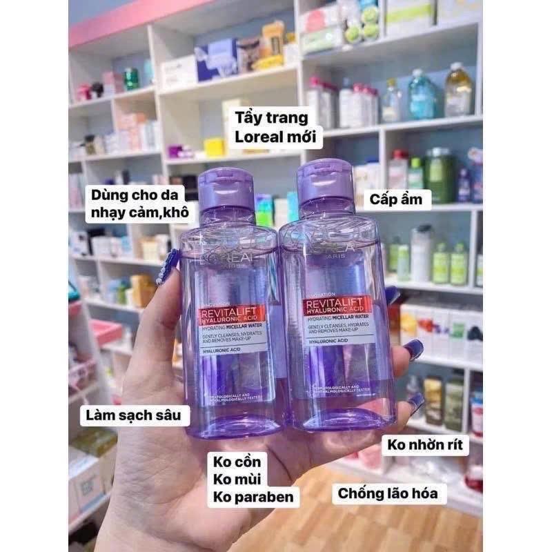 Nước Tẩy Trang L'Oreal Tím-duoc-ban-tai-Sin Sin Shop